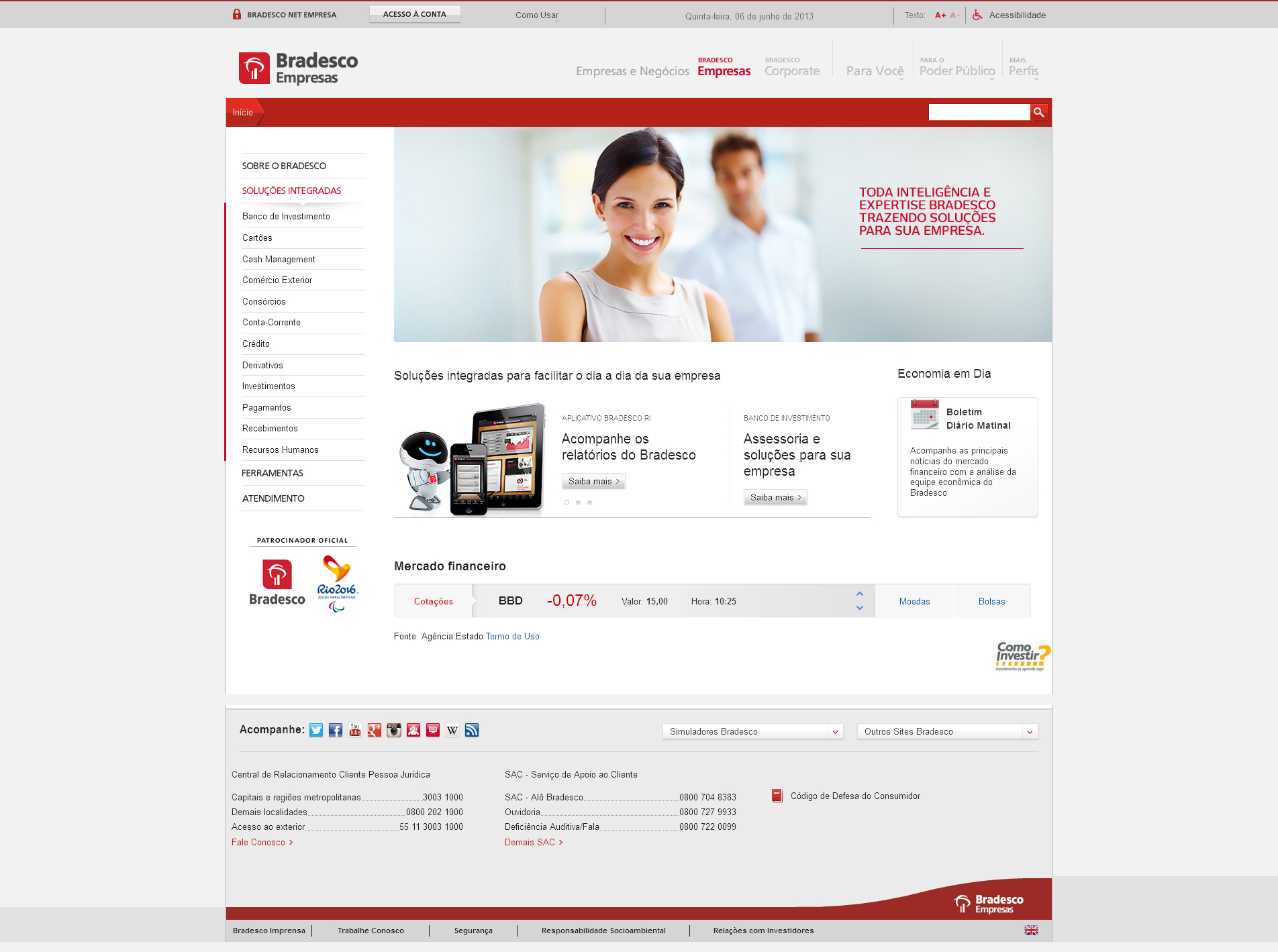 Segment UI: Empresas
